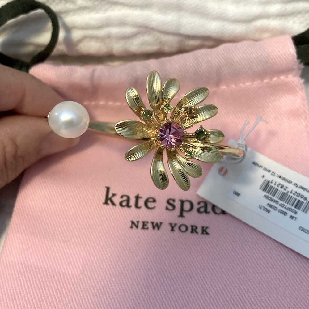 Kate Spade Rooftop Garden bracket bracelet